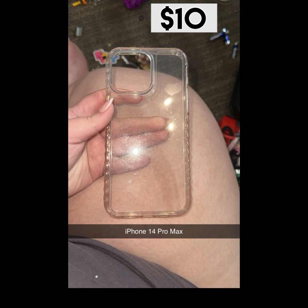 Clear Minimalist Phone Case for iPhone 13 Pro Max